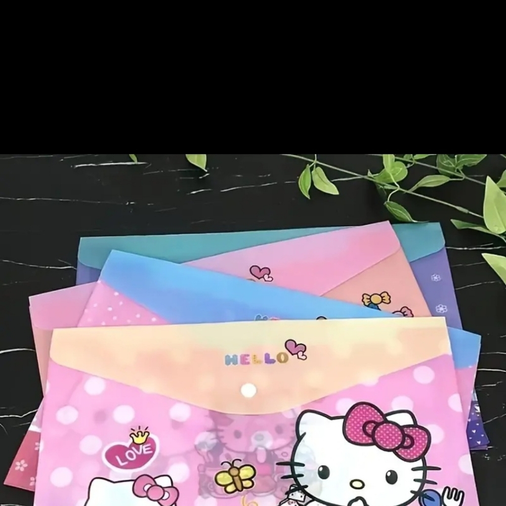 4pc Set-hello kitty file evelope holder - Picture 4 of 4